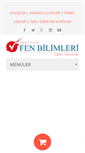 Mobile Screenshot of fenbilimleriokullari.k12.tr